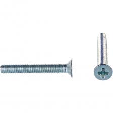 Оцинкованный винт с потайной головкой Винт Tech-Krep/Zitar DIN965 с потайной головкой, оцинкованный М3х20 20 шт - пакет 126585