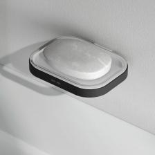 Мыльница AM.PM Func A8F34222 черный, стеклянная, с настенным держателем, для ванной, гарантия 5 лет,