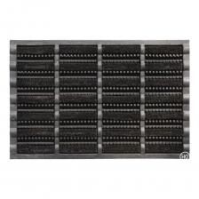 Придверный кокосовый ковер МАДБАСТЕР избавит вас от массовой грязи на подошве обуви. Высокое, увесистое, прочное, резиновое основание и натуральную кокосовую щетину с добавками капроновых щеток, не даст проникнуть уличной смеси из грязи в Ваш уютный, приветливый дом. Высота коврика 25 мм.