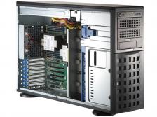 Supermicro SuperServer Tower noCPU(2)4rd Gen Xeon Scalable/TDP 300W/no DIMM(16)/ SATARAID HDD(8)LFF/2xM.2 NVMe 6xFH/2x10GbE/2x1200W [SYS-741P-TRT]