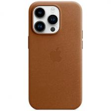 Чехол с магнитным покрытием Type Gorilla Premium Magnetic, iPhone 15 Pro, Brown, Leather (BL-T52-iP15P-LTR-BR)