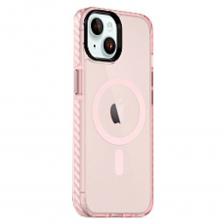 Чехол для смартфона Чехол Gurdini Nano Series with MagSafe iPhone 15 (Розовый)