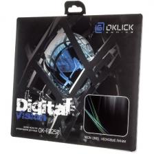 Коврик для мышек Oklick OK-F0250 Мини рисунок/линии неоновые 250x200x3мм
