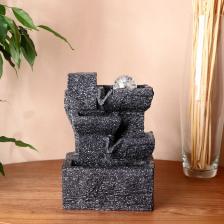 Фонтан настольный «Баланс», 12x14x20 см, с подсветкой