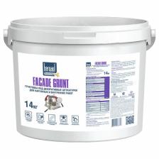 Грунтовка под декоративную штукатурку FACADE GRUNT U BERGAUF, для наружных и внутренних работ, 14 кг