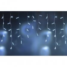Гирлянда Бахрома 3х0,6 м, 220В, ПВХ+силикон, IP 65 - линейно-свесовая гирлянда, представляющая собой гибкий горизонтальный шнур (провод), с которого через равные промежутки свисают вертикальные нити различной длины с равноудаленными друг от друга светодиодами.Работает от блока питания 2А (AC/DC) (приобретается отдельно).