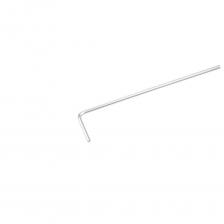 Угловой ключ шестигранник (так же называемый “имбусовый ключ”) используется для работы с крепежом, имеющим внутренний шестигранник. Ключи угловые сочетают в своей конструкции два рычага: удлиненный для приложения максимального усилия и короткий для быстрого вращения, а также используется при работе с крепежом в условиях ограниченного пространства. Высокие прочностные характеристики позволяют избежать повреждение граней крепежа. Размер: 1.5 мм Длина: 73 мм Сталь: 31CrV3 Твёрдость: 47—52 HRC Хромирование