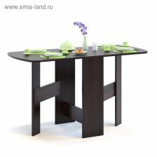 Стол-книжка раскладной «СОКОЛ. СП-10.1», 260 / 1300x600x740 мм, цвет венге