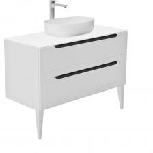 Представляем вашему вниманию мебель для ванной комнаты от известного белорусского производителя фабрики ZOV, которая широко известна как производитель качественной кухонной мебели.Подвесная тумба для ванной ZOV S100W-KPW матовая белая с белой столешницей. Этот изысканный элемент мебели сочетает в себе современный дизайн и практичность. Конструкция тумбы очень удобна: благодаря ножкам остается достаточно места над полом, что облегчает процесс уборки. Ножки тумбы выполнены из массива дуба.Вместительные полки позволяют спрятать все необходимые средства гигиены и банные принадлежности. Благодаря своей компактности и вместительности тумба станет прекрасным дополнением ванной комнаты, позволит сэкономить место и визуально освежить ее внешний вид.Фасады и боковые стенки выполнены из МДФ цвета белый мат придает нежную свежесть и современность, идеально вписываясь в любой интерьер ванной комнаты.Внутренние элементы выполнены из влагостойкого ЛДСП цвета «Антрацит», что обеспечивает стильное сочетание с фасадами.Белая столешница из компакт плиты с матовым покрытием, несмотря на небольшую толщину в 12 мм, отличается легкостью и высокой прочностью. Она обладает высокой влагоустойчивостью и низкой воспламеняемостью.Внимание: раковина, и смесители в комплект не входят и приобретаются отдельноПодходящие раковины:Раковина - 40696853Раковина - 40697021Раковина - 40697105Раковина - 40697039