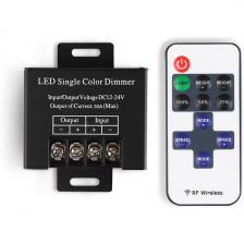 Контроллер диммер Ambrella Illumination GS11051 для одноцветных светодиодных лент с радио пультом 30A 12V 360W/ 24V 720W