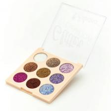Тени для век SILVANA Тени белстящие для век GLITTER EYESHADOW