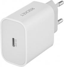 СЗУ Rocket Space USB-C 20W PD Qc 3.0 Белое
