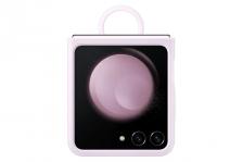 Чехол силиконовый Samsung Silicone Cover with Ring Lavender (EF-PF731) для Galaxy Z Flip5 (Лавандовый)