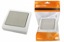 Tdm Выключатель 1-кл. скрытой установки IP54 10А SQ1803-0101 1 шт