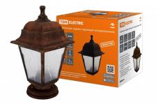 Tdm Светильник садово-парковый НТУ 04-60-001 четырехгранник, напольный, пластик, SQ0330-0788 1 ед.упак (1 шт)