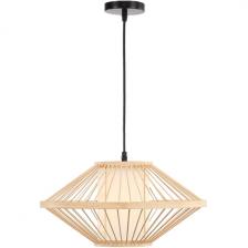 Подвесной светильник ST Luce Alma SL6241.533.01 Древесный/Белый E27 1*40W