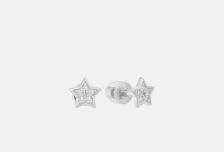 Пусеты золотые Бриллиант 2 шт VESNA JEWELRY