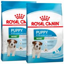 Сухой корм ROYAL CANIN MINI PUPPY для щенков маленьких пород (2 + 2 кг)