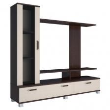 Стенка МК СТИЛЬ СОЛО - 6 венге-дуб молочный