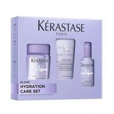 Набор для ухода за волосами KERASTASE Набор Blond Absolu Discovery Set: Шампунь + Кондиционер + Несмываемый кондиционер