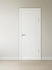 Комплект межкомнатной двери «Н-1/08», глухой, 2000x600 мм, цвет белая шагрень