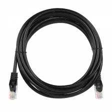 Патч-корды медные Кабель ACD Патч-корд ACD-LPU5C-30B |ACD-LPU5C-30B| Cat5e UTP 24AWG 4Pair, 7/0.18мм CU Черный, 3.0м, (741791)