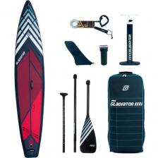 Cап борд надувной двухслойный Gladiator PRO 12'6" Sport / Sup board, сапборд, доска для сап серфинга