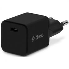 Сетевое зарядное устройство Ttec SmartCharger Pro 20W PD USB-C Travel Charger, черный (2SCP01S)