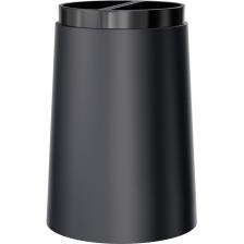 Настольный стакан, окруженный таинственным черным обликом, является воплощением брутальной элегантности и непоколебимого стиля. TOULON в черном – это не просто стакан, это мощное выражение вашего характера. Изготовленный из высококачественного пластика, этот стакан обеспечивает надежное и стильное хранение ваших зубных щеток. Его тотально черный цвет добавляет нотку загадочности и силы в вашу ванную комнату.