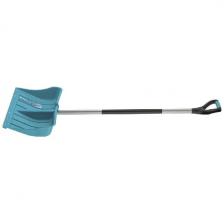 Лопата Palisad для уборки снега пластиковая LUXE, 540х375х1520 мм, стальной черенок 615685