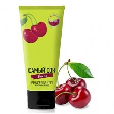 Крем для тела САМЫЙ СОК Крем для лица и тела комплексный уход с натуральным соком вишни 175