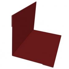 Уголок внутренний оцинкованный 30х30мм длина 1.25м толщина 0.45мм цвет Красный (8шт)