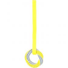 Flamingo игрушка Glowa "Кольцо на веревке", голубой, желтый, размер S - 43 x 13 x 3,5 см Китай 1 уп. х 1 шт. х 0.13 кг