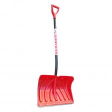 Лопата снеговая Инструм-Агро SnowПингвин полипропилен с алюминиевым черенком 1450х490 мм (100181)