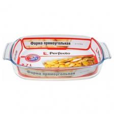 Форма из жаропрочного стекла, 2.7 л, прямоугольная, 344х223х61 мм, PERFECTO LINEA (12-270010)