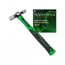 Молоток слесарный с фибергласовой ручкой 150 г и резиновой противоскользящей накладкой от бренда ROCKFORCE - это ударно-силовой слесарный, строительный инструмент, с его помощью раскалывания предметов, рихтуется листовой металл, удаляется засохший раствор и т.д Инструмент имеет оптимальное распределение веса. Профилированная рукоять не выскальзывает и удобно ложится в ладонь - это позволяет делать мощный замах. Грани на бойке обеспечивают точный удар. Эргономичная фибергласовая рукоятка с противоскользящим покрытием способствует снижению отдачи при ударе и комфортной работе без усталости. Инструмент отличается прочностью и высоким качеством исполнения. Боек клиновидной формы. Материал: стекловолокно, резина, сталь. Вес бойка 150г. Длина молотка 273 мм. Длина бойка 95 мм. Ширина бойка 24 мм.
