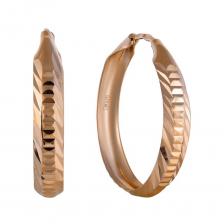 Серьги-конго TALANT из золота