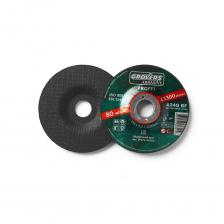 Обдирочный круг отличается агрессивными абразивными свойствами, длительным сроком службы и соответствующей твердостью. В сочетании с угловыми шлифовальными машинами (УШМ) обдирочные диски должны, прежде всего, обеспечивать необходимую стабильность. Зернистость поверхности круга PROFFI состоит из оптимизированной смеси материалов, которая наилучшим образом подходит для обработки стали.