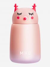 Термос "Сова" MIKU 320 мл (TH-KD-320PCH), персиковый, Розовый