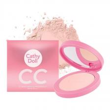 Cathy Doll CC Speed White X3 Powder Pact SPF40 PA+++ 12г. 21 Светло-бежевый, Ligth Beige