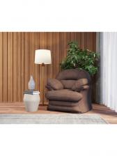 Кресло «Квин 6», пружинный блок «змейка», цвет тёмно – коричневый dacota 06