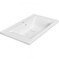 Накладная раковина Paola Elegante 75 белая глянцевая