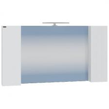 Зеркальный шкаф СаНта Вега 120, универсальный, со светом, белый