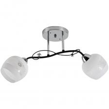 Люстра классическая ЭкономСвет 12270/2CR+BK WT+CL представляет собой стильное решение для освещения помещений. Она выполнена в современном дизайне с использованием черного и хромированного металла, что придает ей элегантный вид. Люстра оснащена двумя плафонами под лампы с цоколем E27, что позволяет использовать как лампы накаливания, так и светодиодные. Мощность каждой лампочки составляет 60 Вт, а общая мощность светильника достигает 120 Вт, что обеспечивает качественное освещение площади до 4 квадратных метров. Конструкция крепится на планку, что упрощает установку. Плафоны из белого прозрачного стекла направлены в стороны и вниз, создавая равномерное распределение света. Высота люстры составляет 28 см, а длина 45 см, что делает ее подходящей для различных интерьеров. Защита от пыли и влаги IP20 обеспечивает надежность в эксплуатации.