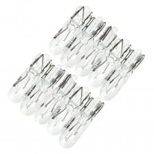 20 шт. T5 12 В 2 Вт автомобильная галогенная лампа приборная лампа приборная панель лампа авто внутренний свет миниатюрная лампа индикатор стайлинг автомобиля