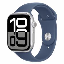 Умные часы Apple Watch Series 10 46mm GPS Silver Aluminium Case Silver Sport Band S/M