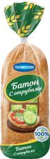 Хлеб Коломенский Батон с отрубями нарезка 300г