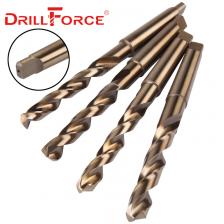 DRILLFORCE кобальтовые спиральные сверла 6-30 мм
