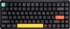 Беспроводная механическая клавиатура Nuphy QMK, AIR75v2, Basalt Black, RGB Hot Swap Brown Switc