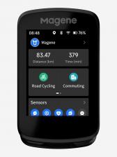 Беспроводной умный GPS велокомпьютер Magene C606, Черный